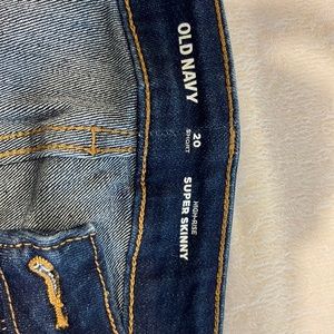 ON high rise super skinny size 20 short jeans